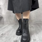 نیم بوت چرم جلوزیپ۲۶۴