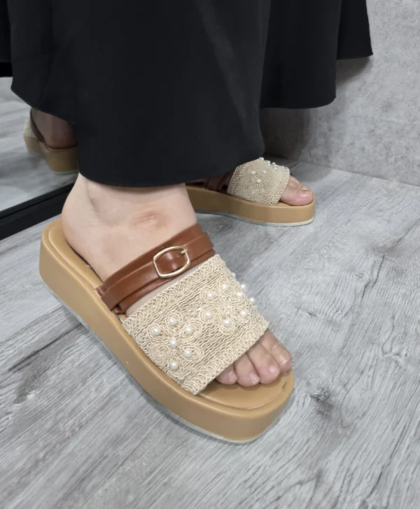 صندل لژدار مرواریدی شیدا۳۴۴